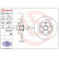 Bromsskiva BEARING DISC LINE 08.C742.17 Brembo, miniatyr 2