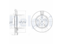 Bromsskiva BG3715 Delphi