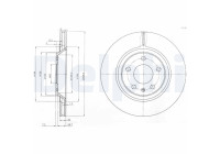 Bromsskiva BG3997 Delphi