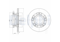 Bromsskiva BG4008 Delphi
