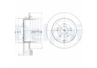 Bromsskiva BG4035 Delphi