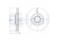 Bromsskiva BG4101 Delphi