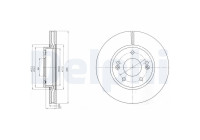Bromsskiva BG4281C Delphi