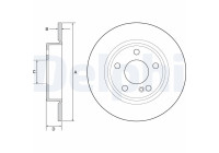 Bromsskiva BG4555C Delphi