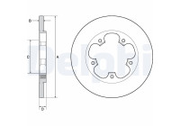 Bromsskiva BG4681C Delphi