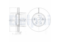 Bromsskiva BG9056C Delphi