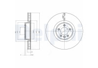 Bromsskiva BG9079C Delphi