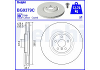 Bromsskiva BG9379C Delphi
