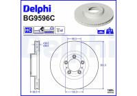 Bromsskiva BG9596C Delphi