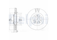 Bromsskiva BG9844 Delphi