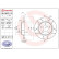 Bromsskiva BREMBO MAX LINE 08.9975.76, miniatyr 2