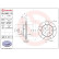 Bromsskiva BREMBO MAX LINE 09.5857.75, miniatyr 3