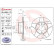 Bromsskiva BREMBO MAX LINE 09.6924.75, miniatyr 4