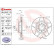 Bromsskiva BREMBO MAX LINE 09.9167.75, miniatyr 2