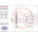 Bromsskiva BREMBO MAX LINE 09.C422.75, miniatyr 2