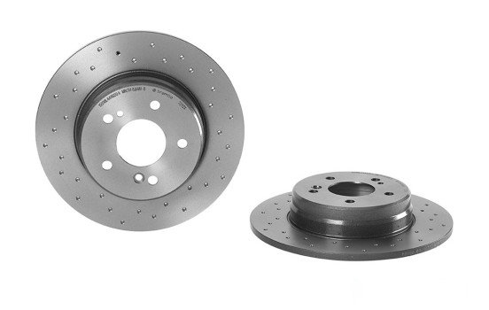 Bromsskiva BREMBO XTRA LINE 08.7211.2X