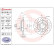 Bromsskiva BREMBO XTRA LINE 08.9136.1X, miniatyr 3