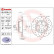 Bromsskiva BREMBO XTRA LINE 08.9769.1X, miniatyr 2