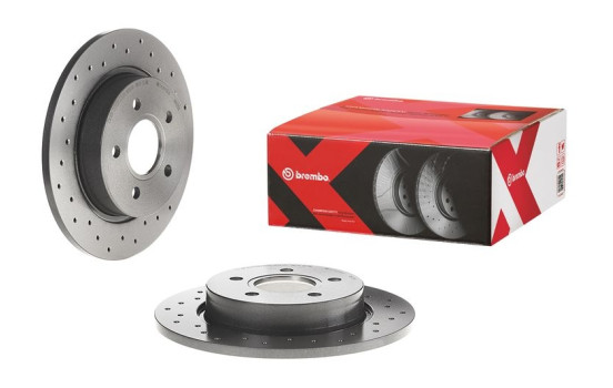 Bromsskiva BREMBO XTRA LINE 08.A725.1X, bild 2