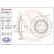 Bromsskiva BREMBO XTRA LINE 08.D060.1X, miniatyr 2