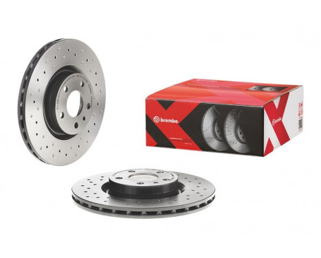 Bromsskiva BREMBO XTRA LINE 09.4939.2X, bild 3