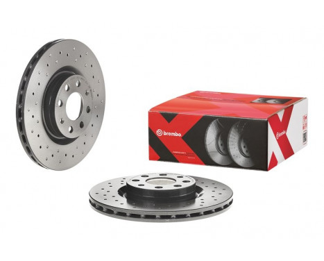 Bromsskiva BREMBO XTRA LINE 09.4939.3X, bild 3