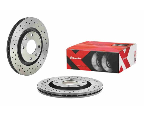 Bromsskiva BREMBO XTRA LINE 09.4987.2X, bild 3