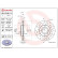 Bromsskiva BREMBO XTRA LINE 09.5166.1X, miniatyr 3