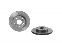 Bromsskiva BREMBO XTRA LINE 09.5457.3X