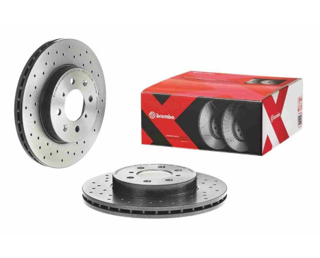 Bromsskiva BREMBO XTRA LINE 09.5509.1X, bild 3