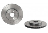 Bromsskiva BREMBO XTRA LINE 09.8665.1X