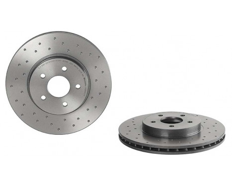 Bromsskiva BREMBO XTRA LINE 09.8665.1X