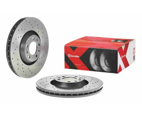 Bromsskiva BREMBO XTRA LINE 09.8670.1X, bild 2