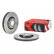 Bromsskiva BREMBO XTRA LINE 09.8670.1X, miniatyr 2