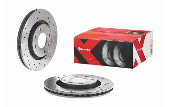 Bromsskiva BREMBO XTRA LINE 09.8695.1X, bild 2