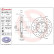 Bromsskiva BREMBO XTRA LINE 09.8760.1X, miniatyr 3