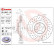 Bromsskiva BREMBO XTRA LINE 09.8841.3X