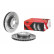 Bromsskiva BREMBO XTRA LINE 09.8904.1X, miniatyr 3