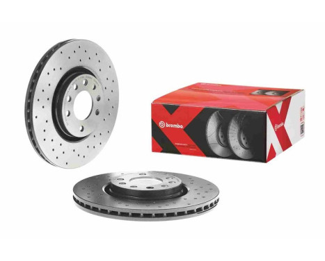 Bromsskiva BREMBO XTRA LINE 09.9369.1X, bild 3