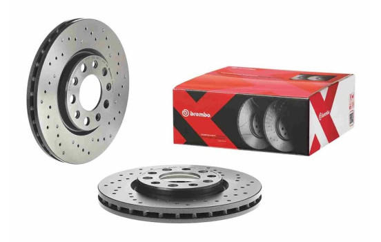 Bromsskiva BREMBO XTRA LINE 09.A721.1X, bild 2