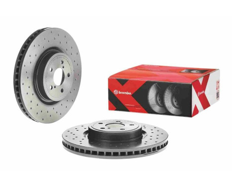 Bromsskiva BREMBO XTRA LINE 09.A870.1X, bild 3