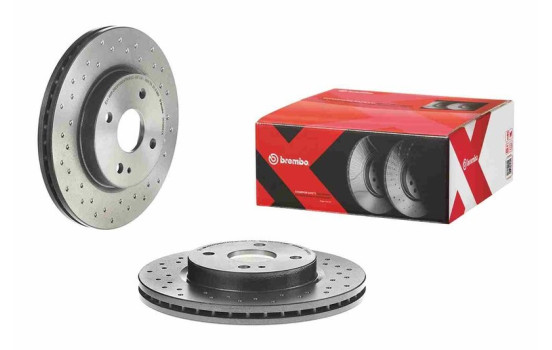 Bromsskiva BREMBO XTRA LINE 09.A968.1X