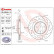 Bromsskiva BREMBO XTRA LINE 09.B040.1X, miniatyr 2