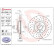 Bromsskiva BREMBO XTRA LINE 09.C542.1X, miniatyr 2