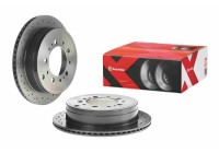 Bromsskiva BREMBO XTRA LINE 09.D618.1X