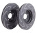 Bromsskiva BSD Grooved BSD850 EBC, miniatyr 3