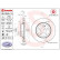 Bromsskiva CO-CAST DISCS LINE 09.D533.13 Brembo, miniatyr 2