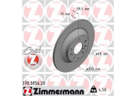 Bromsskiva COAT Z 370.3056.20 Zimmermann