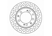 Bromsskiva COATED 16492 ABS