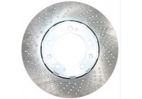 Bromsskiva COATED 16518 ABS